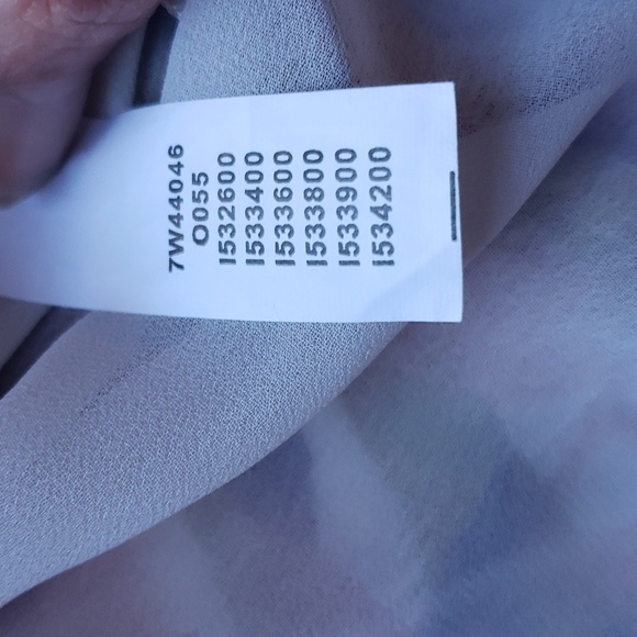 Lucky Plum Fern Print Blouse Size M - Picture 9 of 13